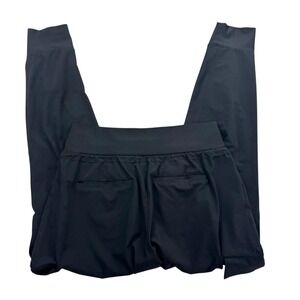 Athleta Pants Womens Size 2 Black Cargo Jogger Stretch Athletic Travel Pockets